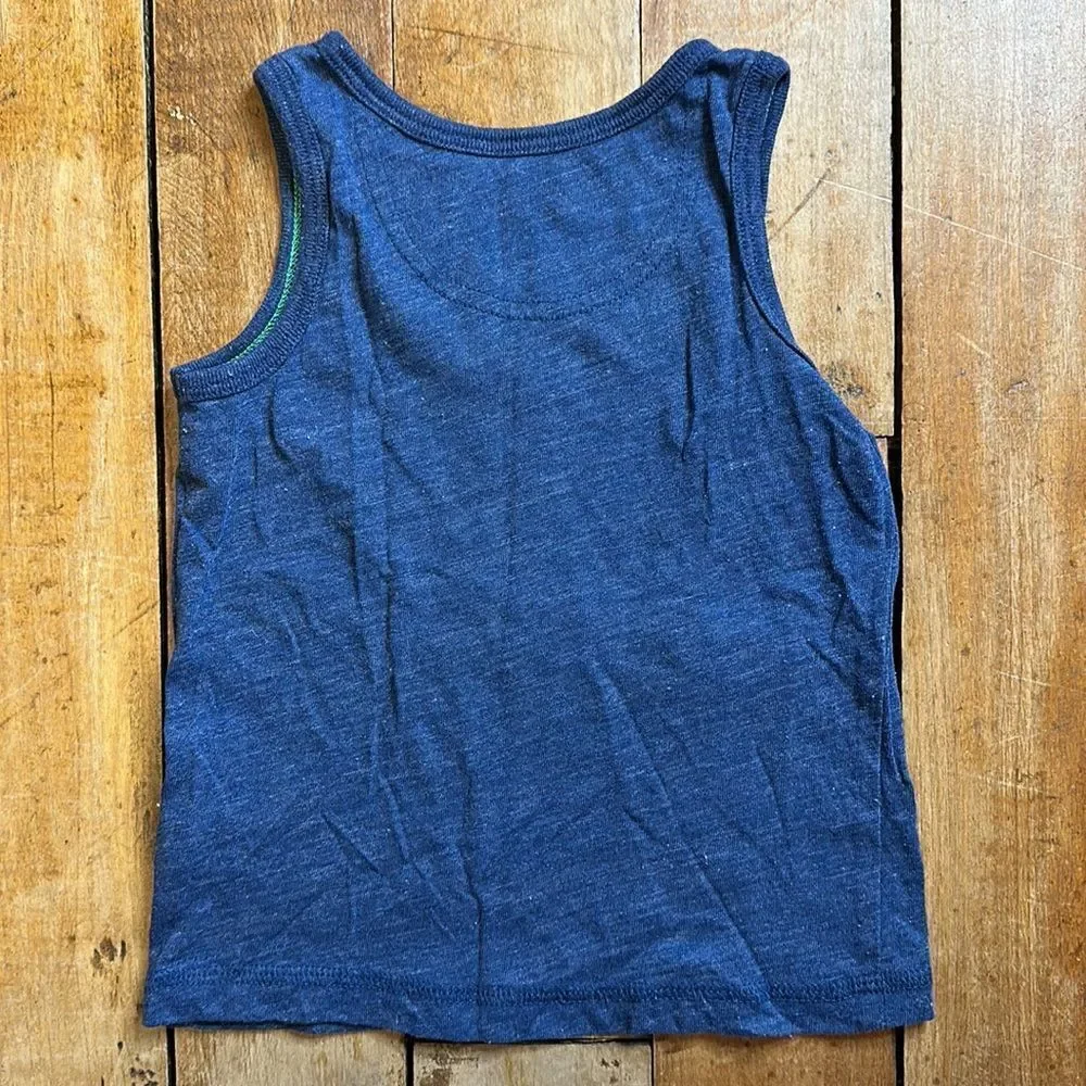 Gap tank top size 12 to 18 months Blue cotton beach vacation sleeveless shirt